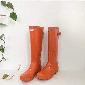 Hunter Original Tall Back Adjustable Rainboots